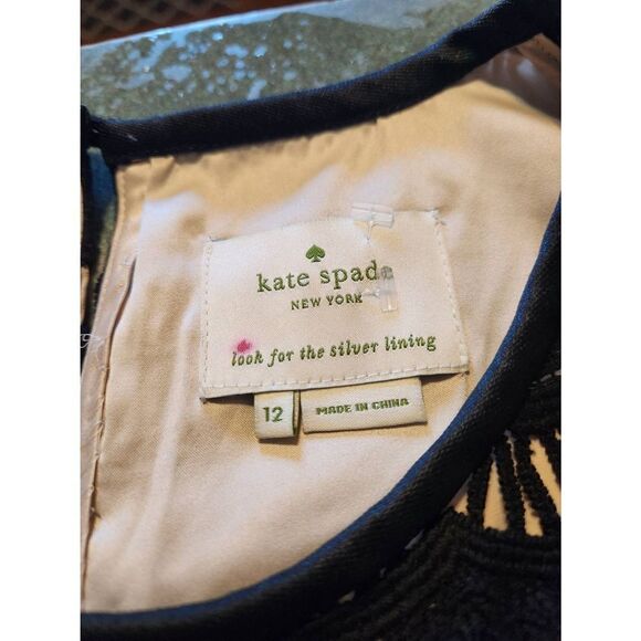 Kate Spade Virginia Scallop Lace Dress sz 12 - Picture 3 of 4